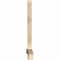 Ekena Millwork Bellingham Rough Sawn Timber Gable Bracket, Douglas Fir, 84"W x 53"H x 4"D x 4"F, 15/12 Pitch GBW084X53X0404BEL00RDF - alternate 3